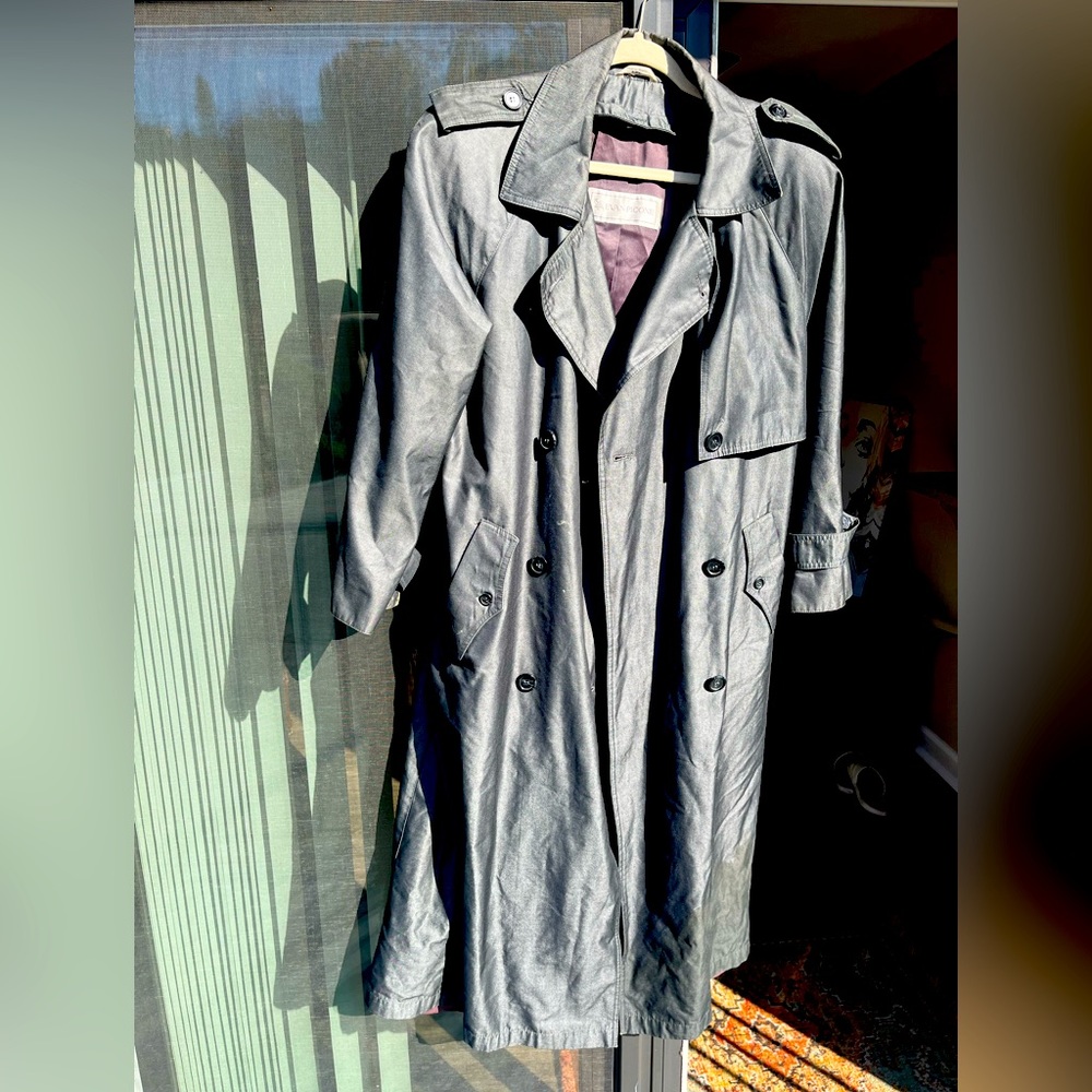Evan -Picone dark grey Trench coat